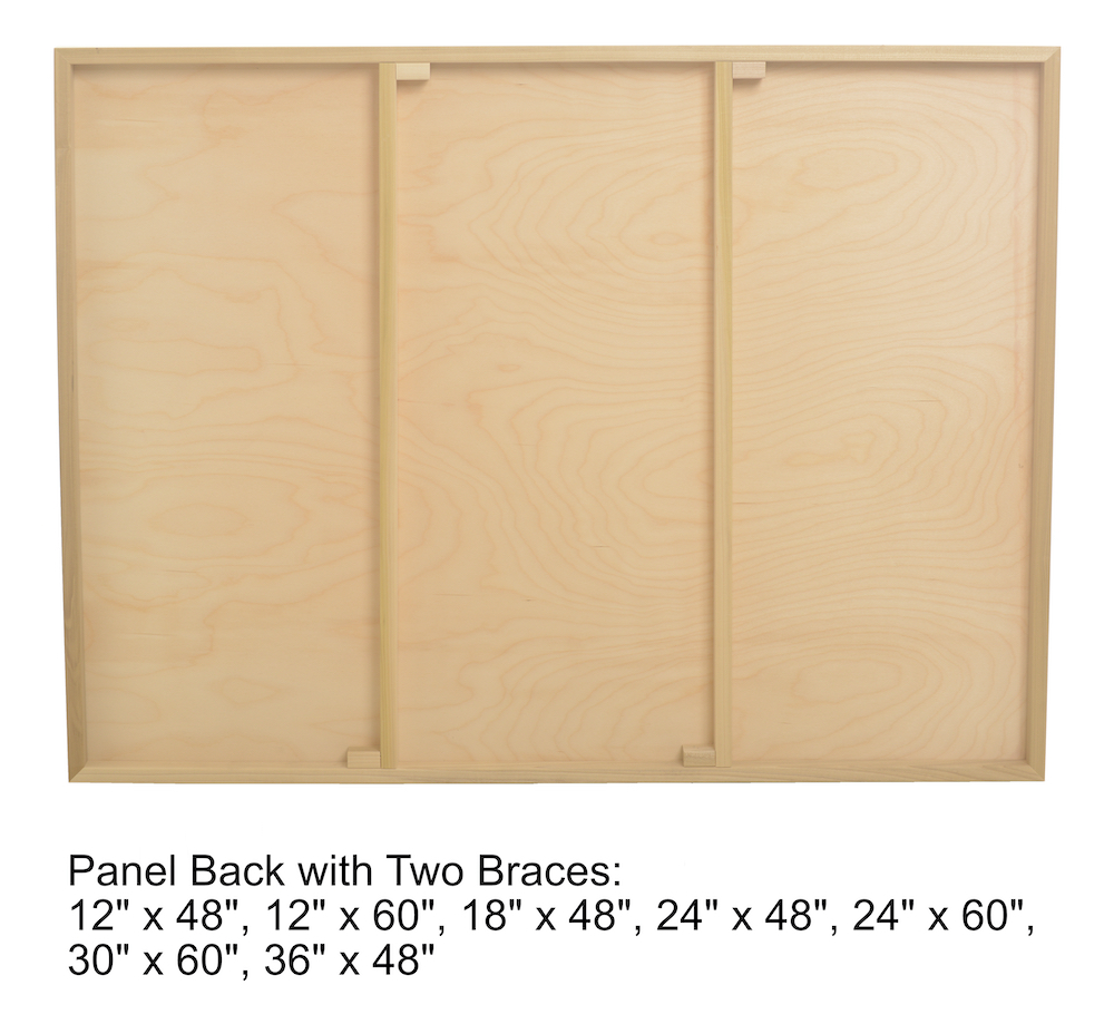 43x25 Wood Panel For Painting (43 x 25 inch)