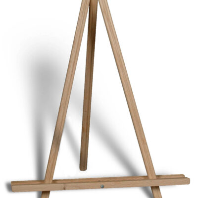 Table Top Tripod easel offers everything our full size display easels offers, just in a compact size.